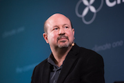 Michael Mann speaking at the Commonwealth Club in San Francisco